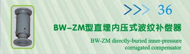 BW-ZM型直埋内压式波纹补偿器