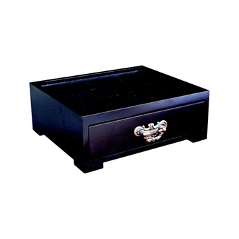 YPH006 镂花木制用品盒  