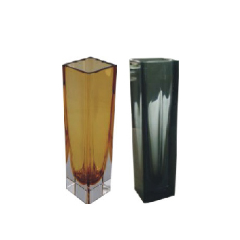 HP018 琥珀/黑色玻璃花瓶