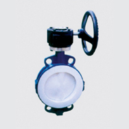 衬氟蝶阀(对夹)