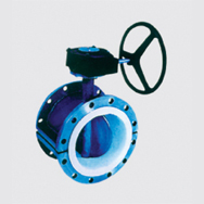 衬氟蝶阀(法兰)