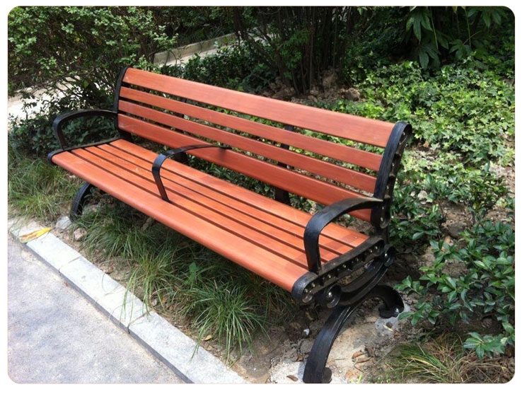 虹口 塑木休闲椅