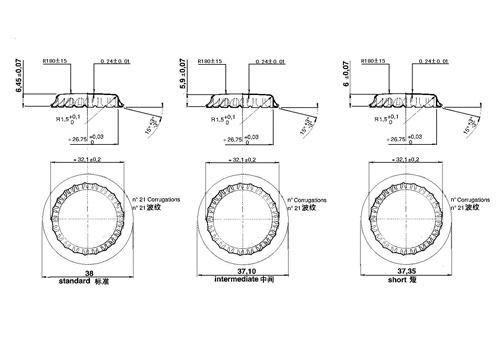 Different Crown Cap Standards